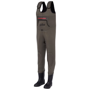 DAM® DRYZONE NEOPRENE CHEST WADERS Cleated sole