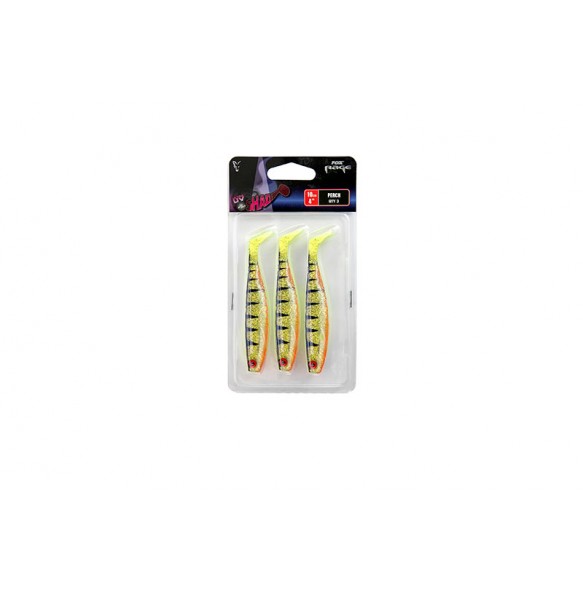 FOX RAGE PRO SHAD SINGLE COLOUR PACKS 10CM 3PCS.