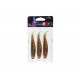 FOX RAGE PRO SHAD SINGLE COLOUR PACKS 10CM 3PCS.