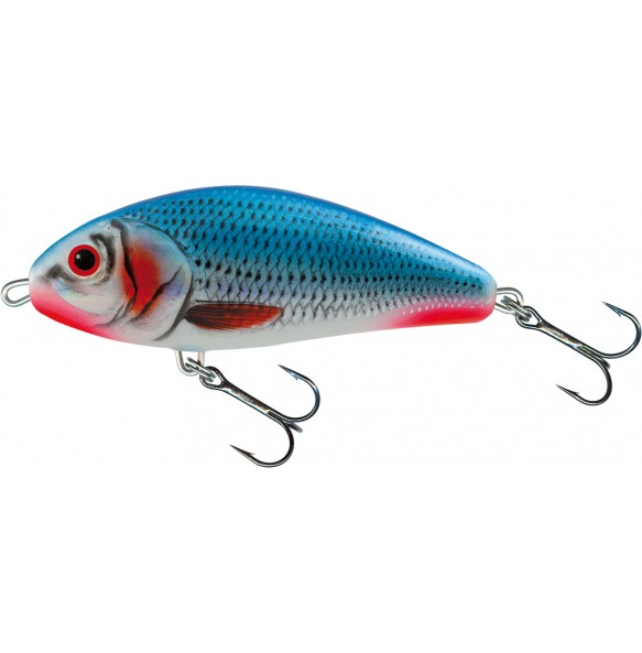 Salmo Fatso 10 Cm Flottant – Leurre Jerkbait Pour Brochet, Sandre Et Perche – Pêche Au Lancer Et à La Traîne (48 G, Profondeur 0,8–1,2 M)