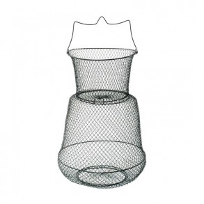 Stucki Bourriche Ronde Metal 35cm – Bourriche robuste pour le stockage de vos prises