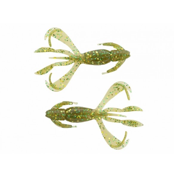 Keitech Crazy Flapper 2'' (5 cm, 0.7g) – Pack de 8 leurres souples