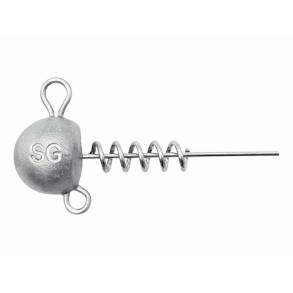 Tête Plombée Spirale pour Montage de Leurres Souples Savage Gear Corkscrew Ballhead