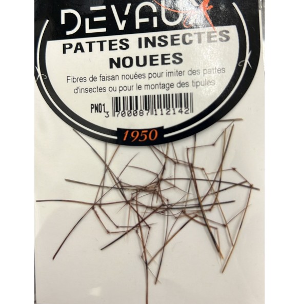 DEVAUX PATTES INSECTES NOUEES