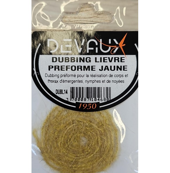 DEVAUX DUBBING LIEVRE PREFORME NOIR