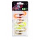 Fox Rage Micro Grub Mixed Colour Lure Pack 4cm 8pcs.