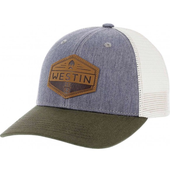 WESTIN VINTAGE TRUCKER CAP GRIS MOSS