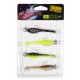 Fox Rage Ultra UV Mini Fry Mixed Colour Loaded Lure Pack 5G hook 1/0 7cm