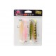 Fox Rage Ultra UV Zander Pro Shad Loaded Lure Packs 3/0 10cm 10g 4pcs