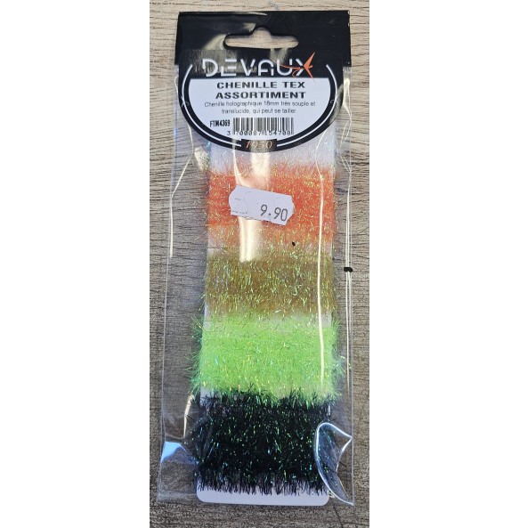 Chenille Devaux Tex assortiment Dvx