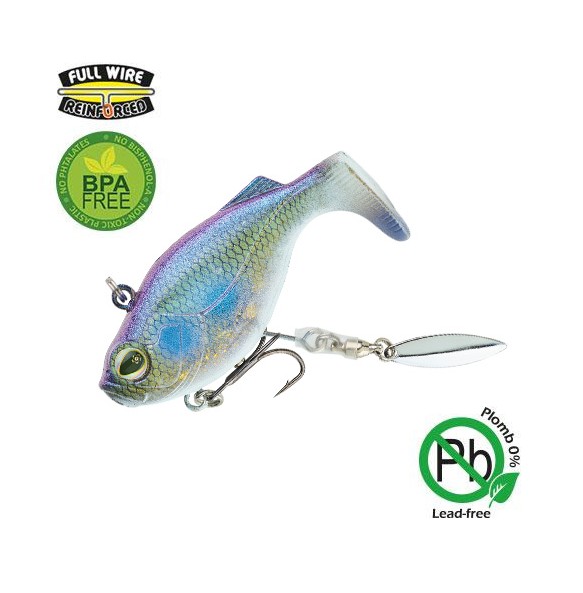 Sakura Tribble Wobbling Paddle Tail Blade 67mm 35.5g