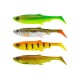 Kit Leurre Souple Savage Gear 3D Herring Shad Mix - 13Cm - Par 4
