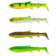 Leurre Savage Gear 3D Whitefish Shad 9cm clear wrt mix 4pcs