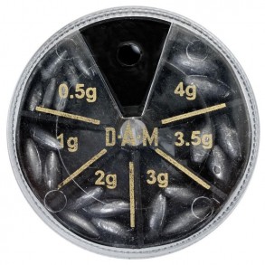 DAM Plombs Olives – Boîte compartimentée 6 cases