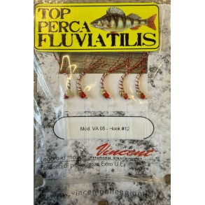TOP PERCA FLUVIATILIS HOOK 12 5PCS.