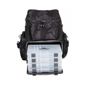 Fox Rage Camo Voyager Rucksack Dimensions: 32 X 28 X 39CM.