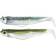 Kit Leurre Souple Arme Fiiish Double Combo Black Minnow 70mm 3gr + Tete Plombee Shore