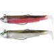 Kit Leurre Souple Arme Fiiish Double Combo Black Minnow 70mm 4.5gr + Tete Plombee Shore