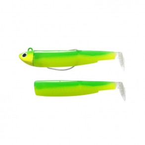 Kit Leurre Souple Armé Fiiish Combo Black Minnow 105 + Tête Plombée Search