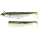 Kit Leurre Souple Armé Fiiish Combo Black Minnow 105mm + Tête Plombée Offshore 16gr