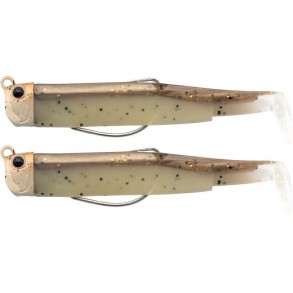 Kit Leurre Souple Arme Fiiish Double Combo Black Minnow 120 + Tete Plombee Pug