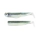 Kit Leurre Souple Arme Fiiish Combo Black Minnow 120mm + Tete Plombee Shore 12gr