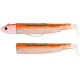 Kit Leurre Souple Arme Fiiish Combo Black Minnow 120MM + Tete Plombee Off Shore 25GR