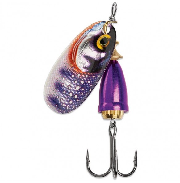 Cuiller Tournante Blue Fox Vibrax Gilded N°1 - 4G