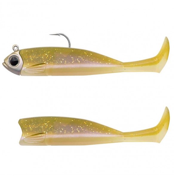 Kit Leurre Souple Armé Fiiish Combo Master Shad 75 + Tête Plombée Light 3g