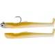 Kit Leurre Souple Arme Fiiish Double Combo Mud Digger 65 + Tete Plombee Medium 4g