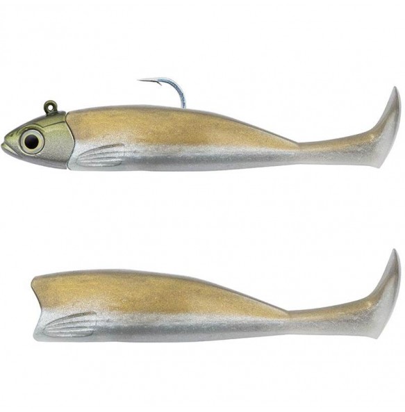 Kit Leurre Souple Armé Fiiish Combo Master Shad 100 + Tête Plombée Medium