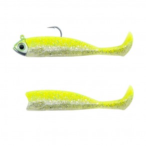 Kit Leurre Souple Armé Fiiish Combo Master Shad 100 + Tête Plombée 8g