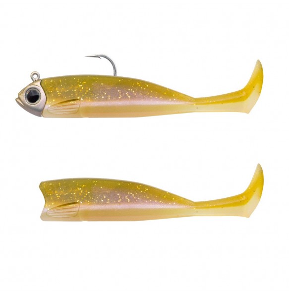 Kit Leurre Souple Armé Fiiish Combo Master Shad 100 + Tête Plombée 8g