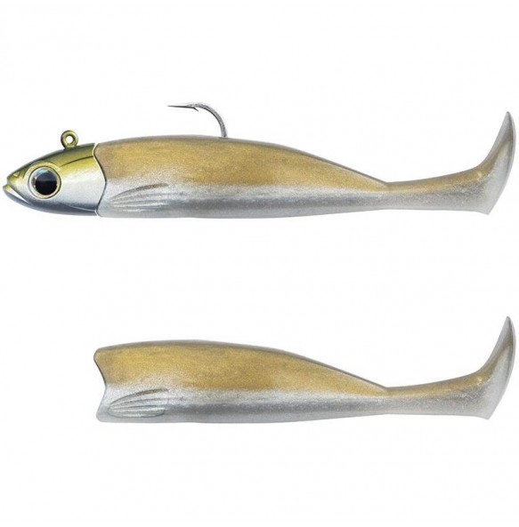 Kit Leurre Souple Armé Fiiish Combo Master Shad 100 + Tête Plombée Heavy 21g