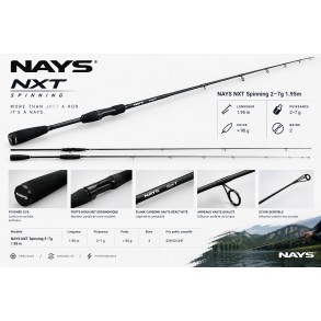 NAYS NXT Spinning 2-7g 1.95m