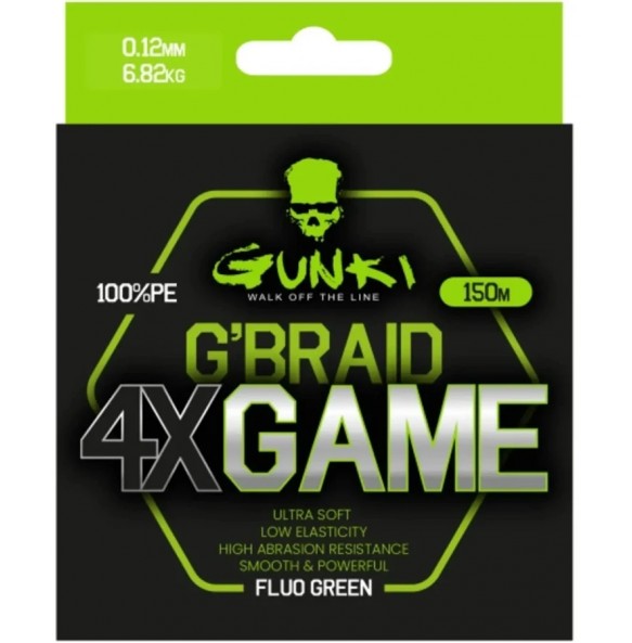 Tresse Gunki G'braid 4x Game