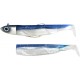 Kit Leurre Souple Arme Fiiish Combo Black Minnow 90 + Tete Plombee Off Shore