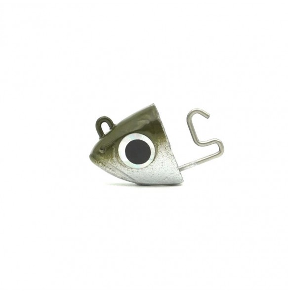 Tete Plombee Fiiish Black Minnow Shore khaki 12g 2pcs.