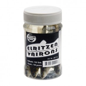Stucki Vairons Morts pour la Pêche 10pcs (50-80mm) – Appât Naturel pour Carnassiers