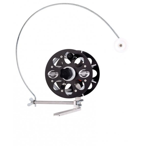 STUCKI Tour de fond compact avec mâchoire de fixation en fonte