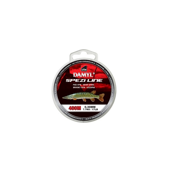 DAMYL SPEZI LINE TROUT 500M 0.18MM 2.8KG 6LBS TRANSPARANT