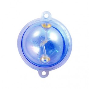 TORTUE BULDO SPHÉRIQUE ŒILLETS N°1 CRISTAL 8GR / 25MM