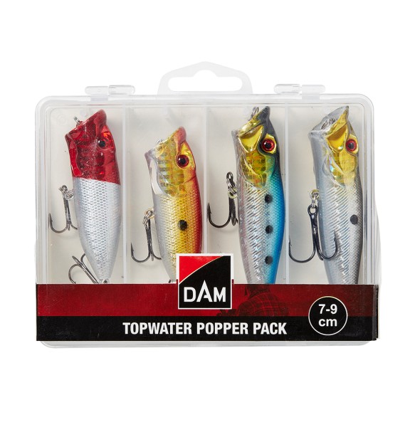 DAM TOPWATER POPPER PACK INC. BOX 7-9CM