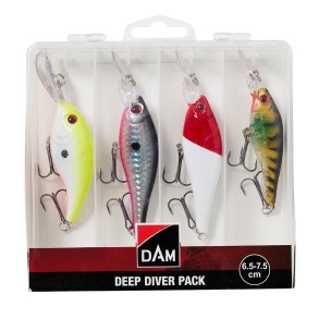 DAM DEEP DIVER PACK INC. BOX 6.5-7.5CM