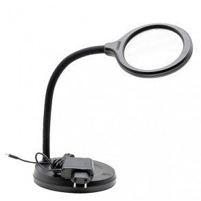 DEVAUX LOUPE SOCLE LED CARSON 2X A 5X