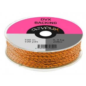 DEVAUX BACKING ORANGE/NOIR DVX 50M 20lb