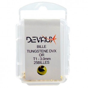 DEVAUX BILLES TUNGSTENE DVX OR 25 PIECES