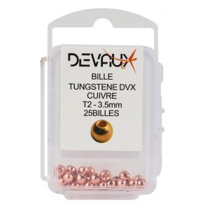 DEVAUX BILLES TUNGSTENE DVX CUIVRE -par 25