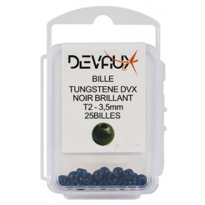 DEVAUX BILLES TUNGSTENE SLOT DVX NOIR BRILLANT PAR 25