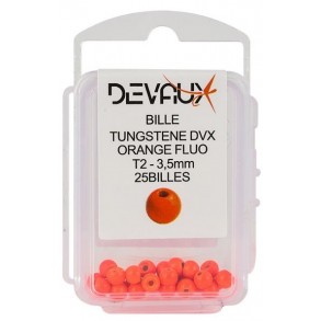 DEVAUX BILLES TUNGSTENE SLOT DVX ORANGE FLUO PAR 25